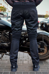 Black mesh protective pant