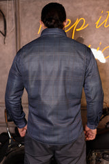 Mesh Protective Shirt With Orange Lines