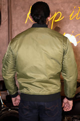 Olive Protective Bomber Jacket
