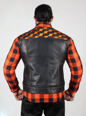 Motorbike Vest Orange