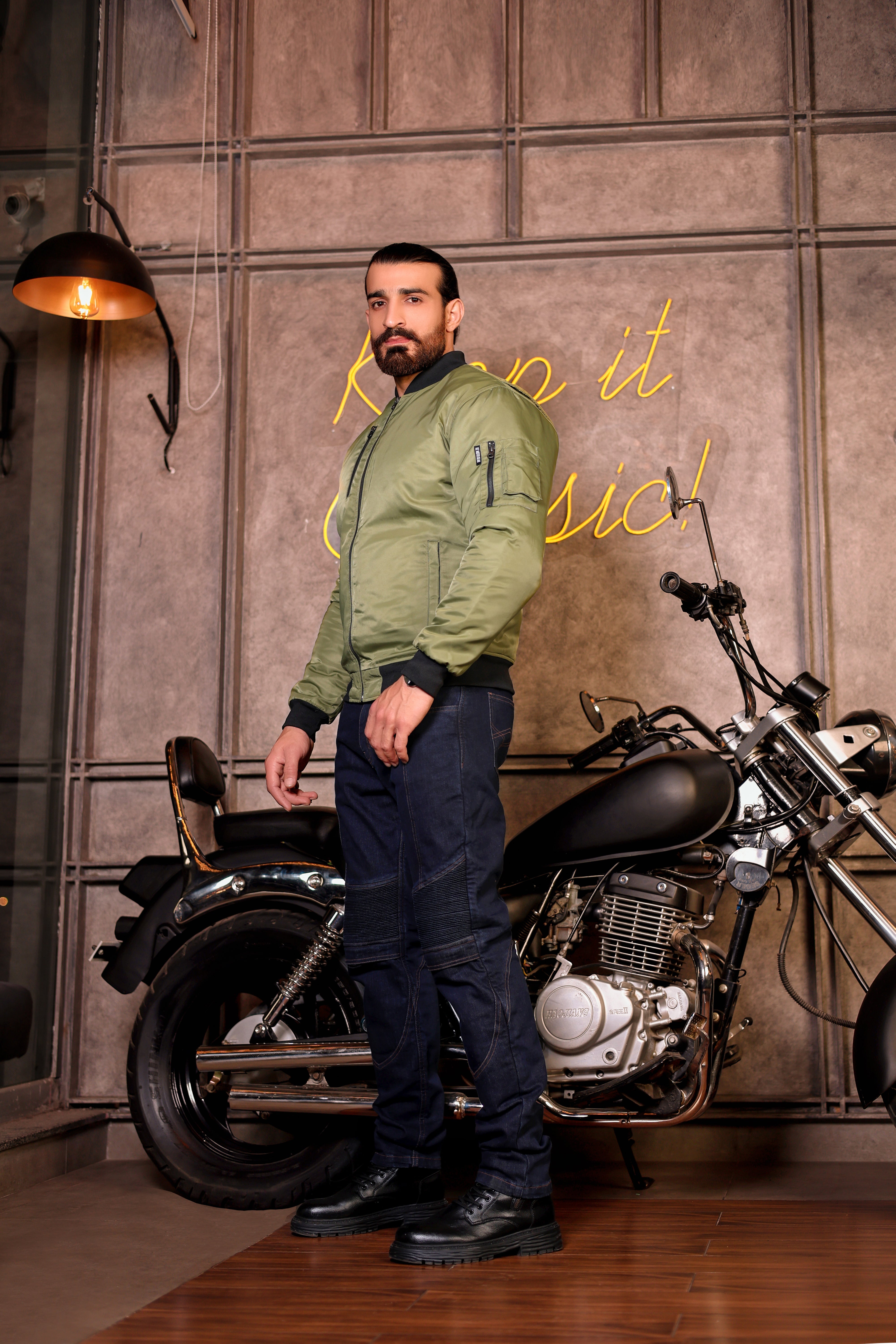 Blue Denim protective Jeans
