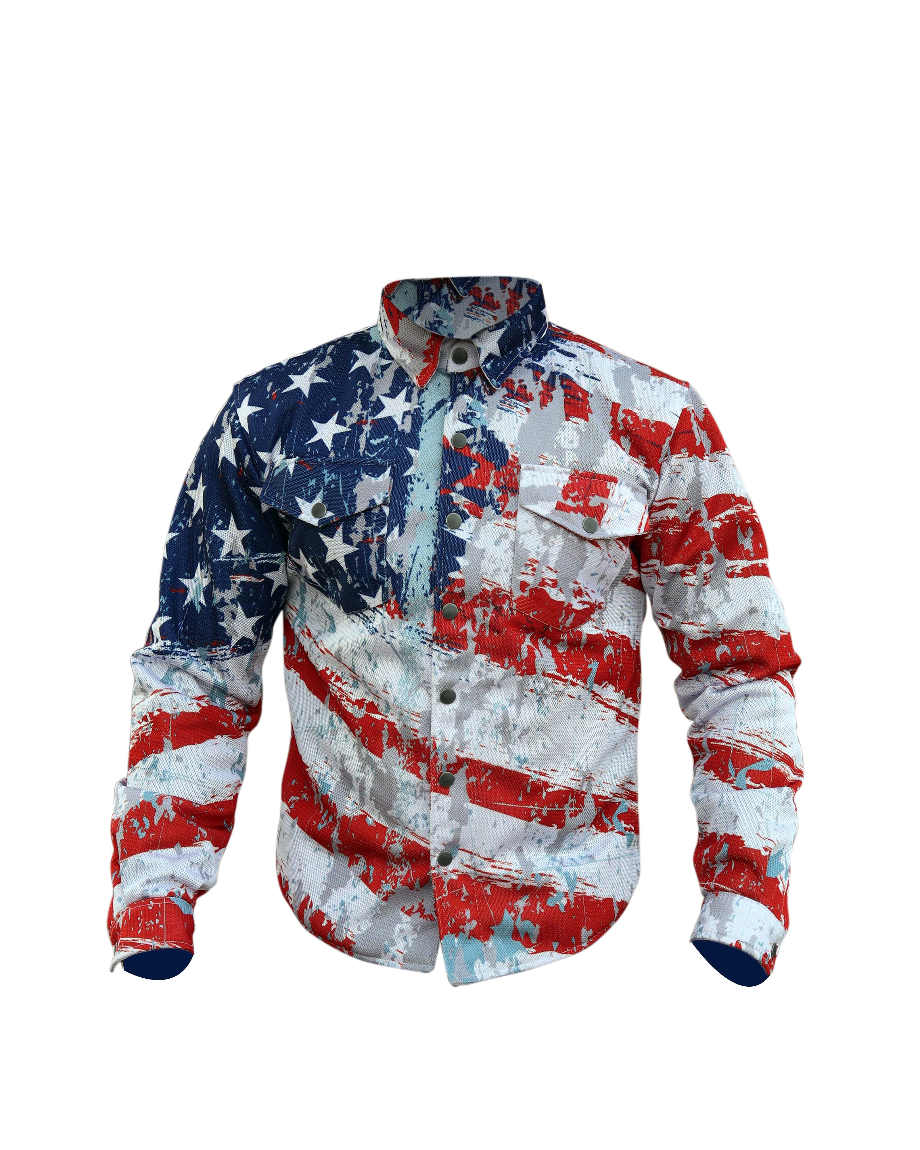 American Shirt-Patriot Mesh Shirt