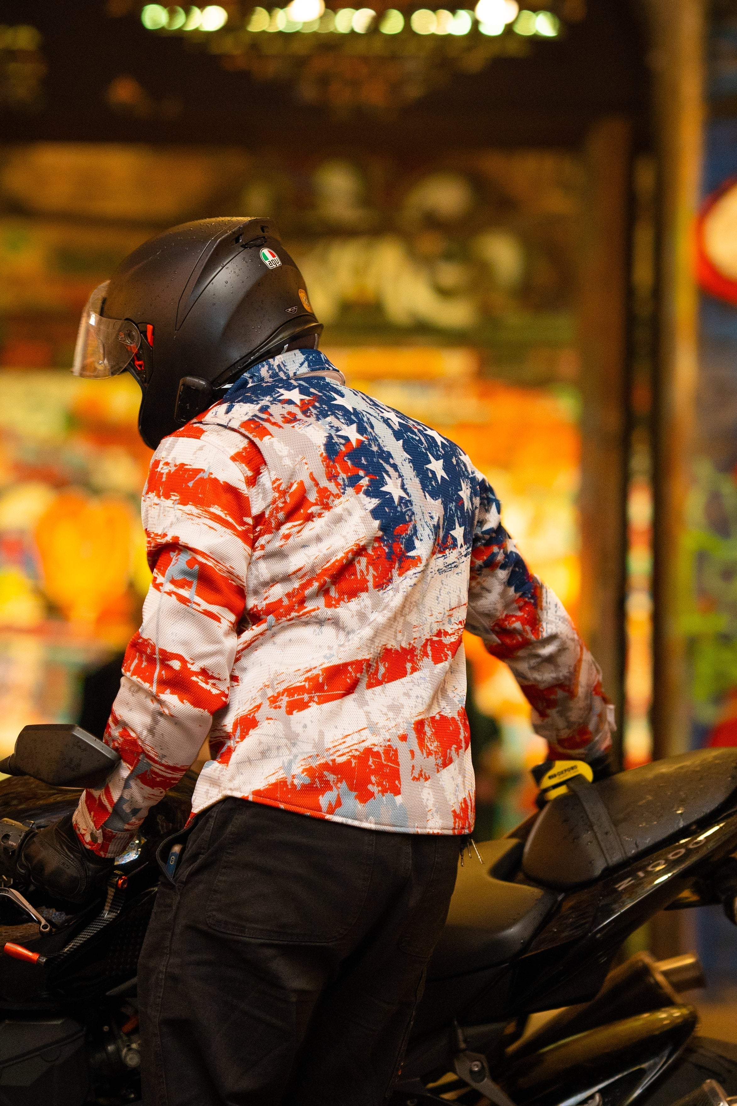 American Shirt-Patriot Mesh Shirt